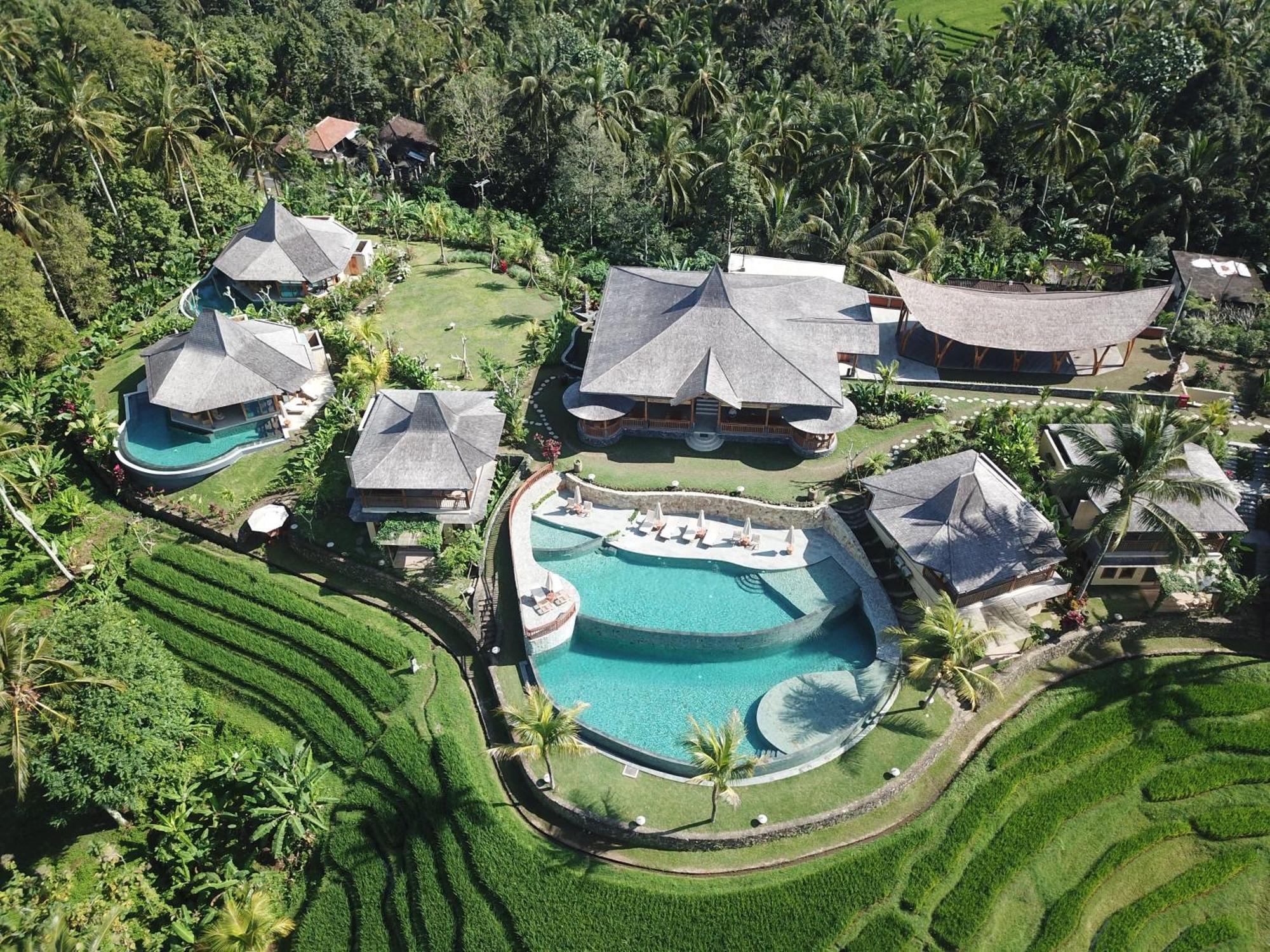 Selemadeg  Puri Dajuma Terrace Eco Lodge & Spa מראה חיצוני תמונה