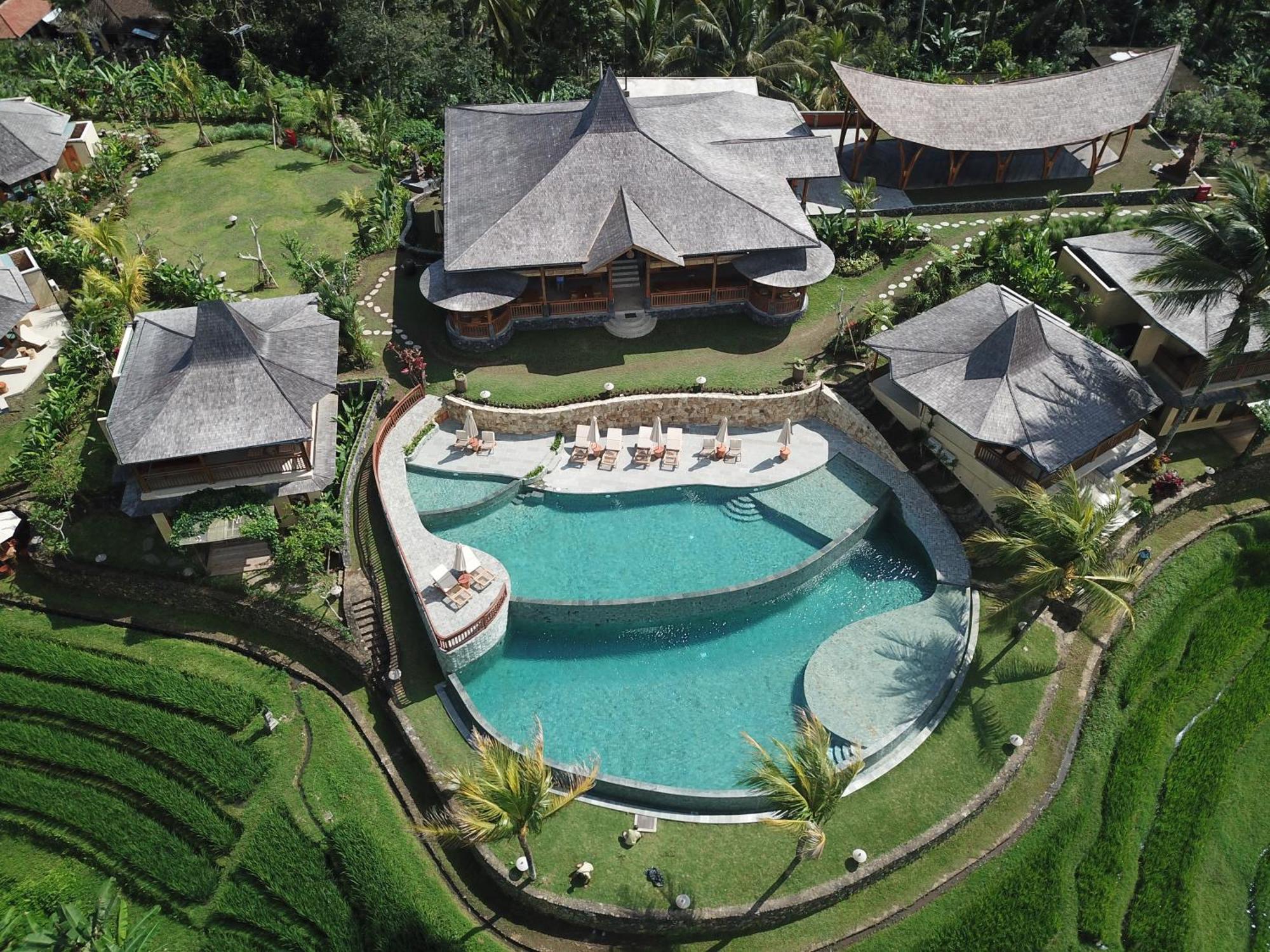 Selemadeg  Puri Dajuma Terrace Eco Lodge & Spa מראה חיצוני תמונה