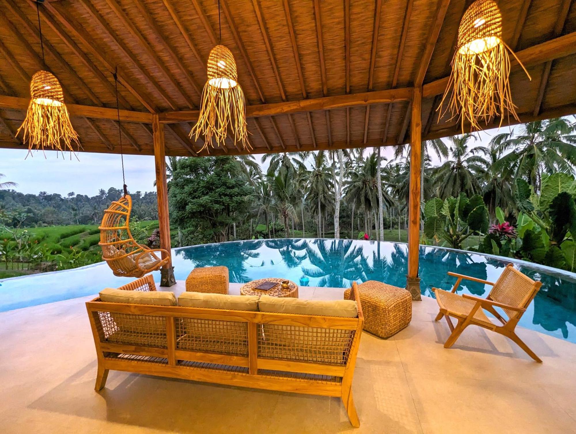 Selemadeg  Puri Dajuma Terrace Eco Lodge & Spa מראה חיצוני תמונה