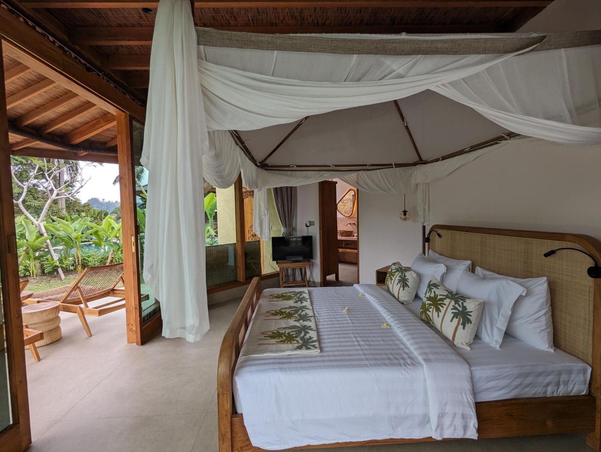 Selemadeg  Puri Dajuma Terrace Eco Lodge & Spa מראה חיצוני תמונה