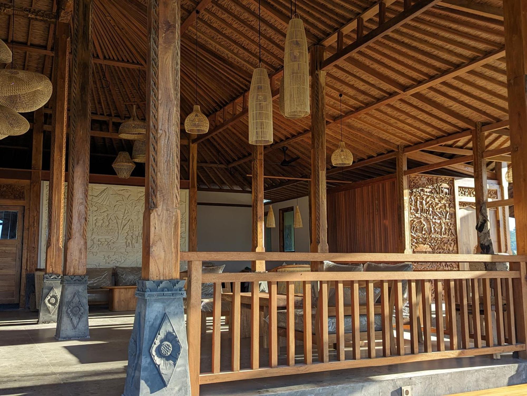 Selemadeg  Puri Dajuma Terrace Eco Lodge & Spa מראה חיצוני תמונה
